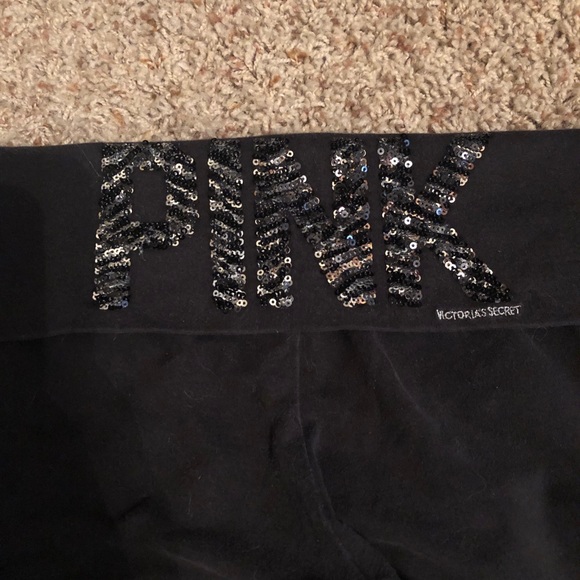 Victoria's Secret Pants - VS sequin yoga pants S Victoria's Secret Pants - VS sequin yoga pants S